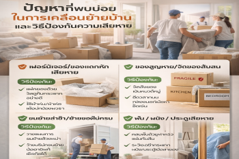 บริการย้ายบ้าน ย้ายคอนโด ย้ายหอพัก